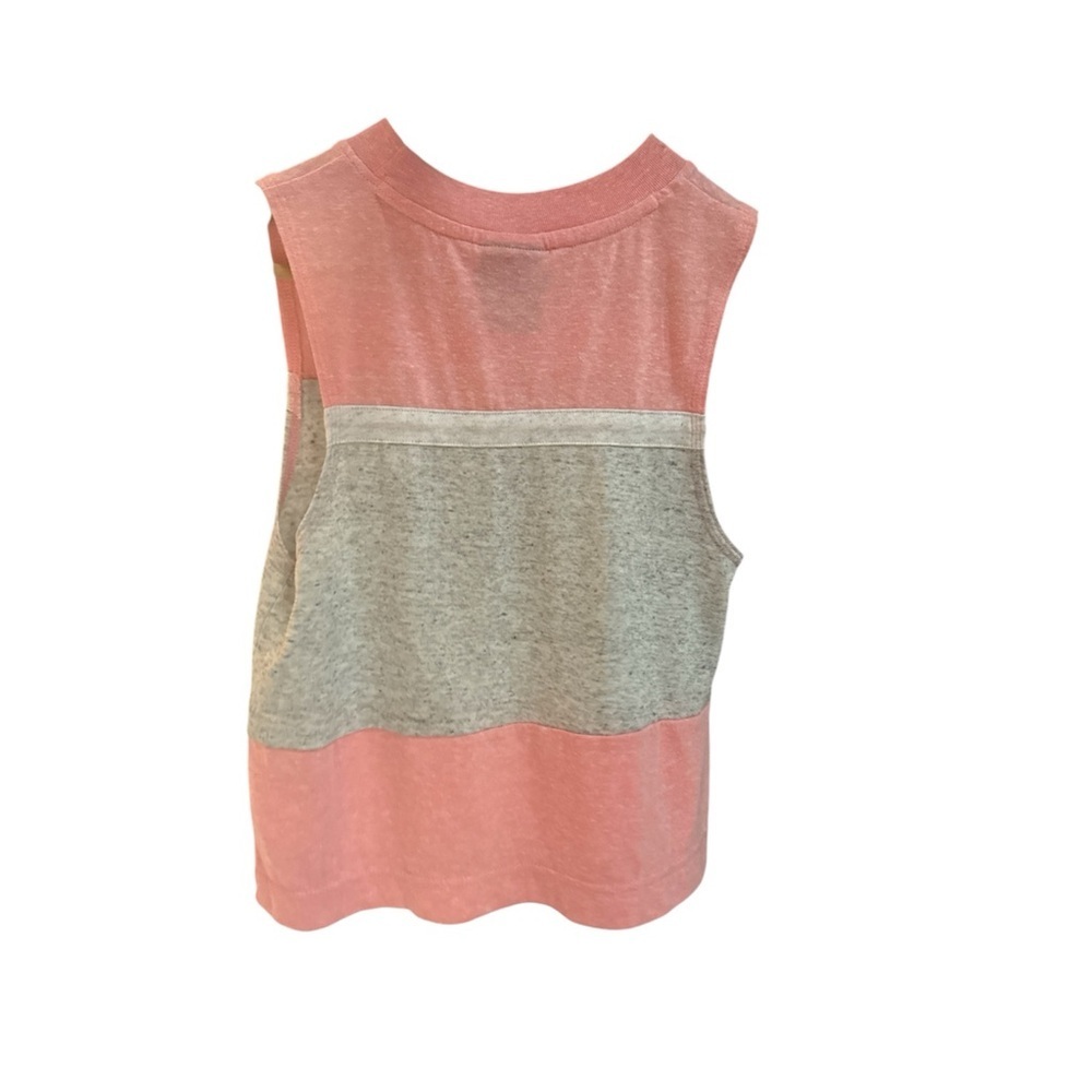 Nike Crew Neck Sleeveless Tank Top Women Size XS Bleached Coral - Picture 5 of 8